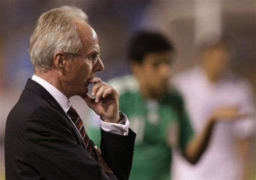Mundial: México despide a su técnico Eriksson