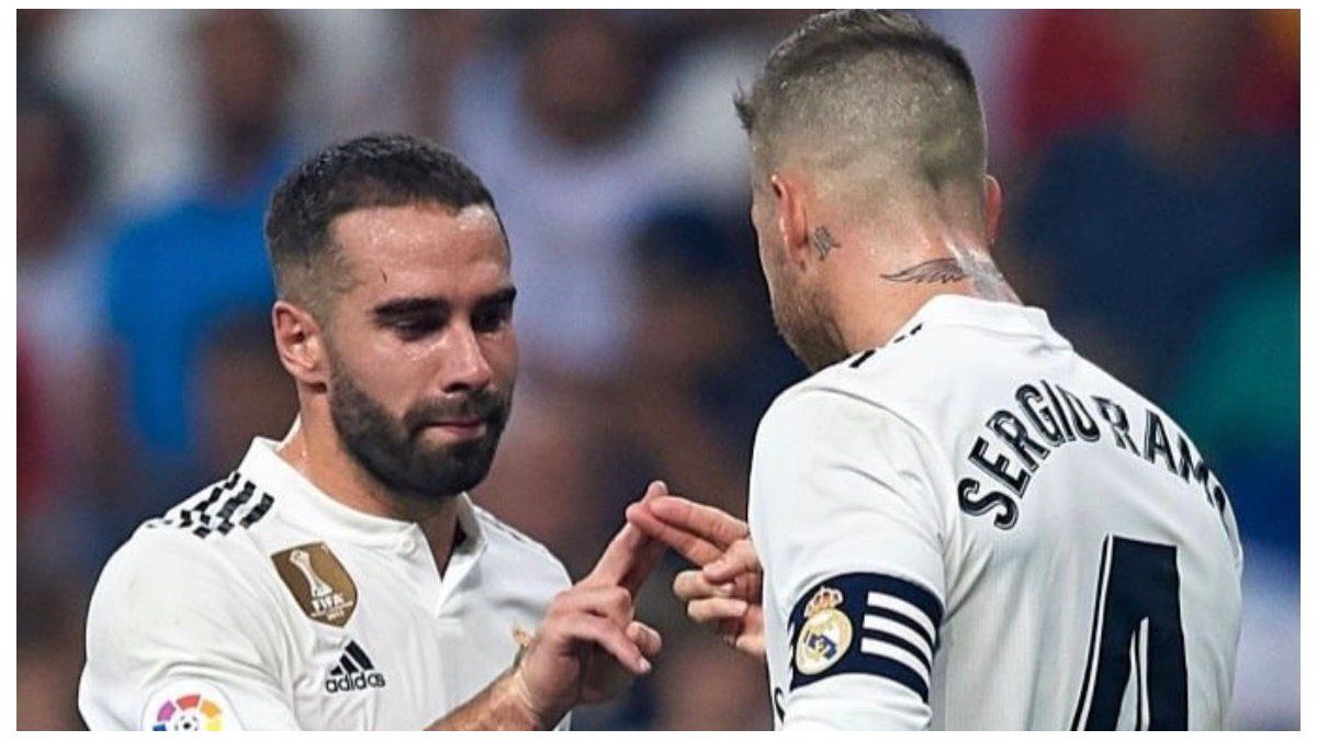 Sergio Ramos le envía un mensaje a Dani Carvajal Sergio Ramos le envía un mensaje a Dani Carvajal