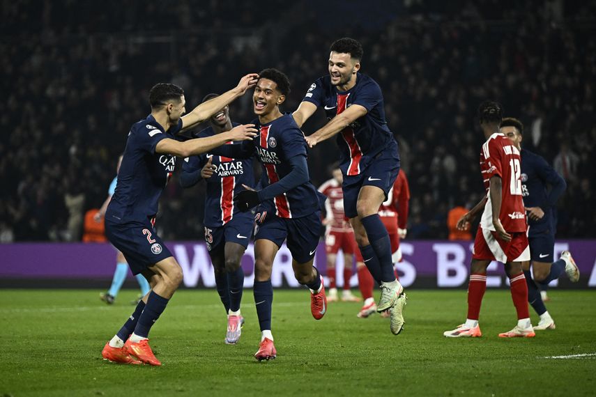 Champions League: PSG goleó al Brest y clasifica a Octavos de Final