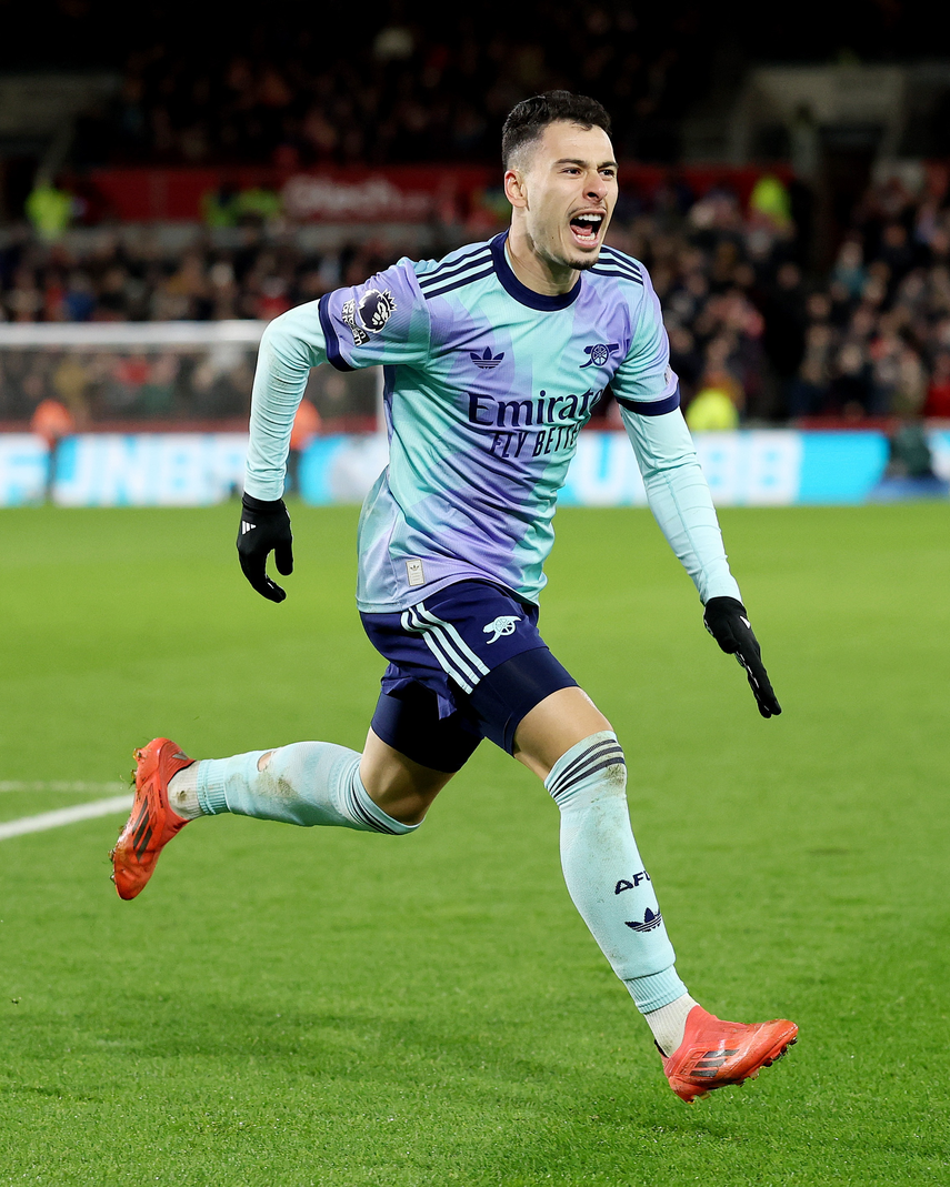 El Arsenal le remontó al Brentford en la fecha 19 de la Premier League