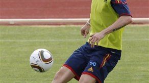 Mundial: Torres se entrena con sus compañeros de España