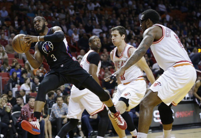Paul se sacude tras mal inicio y Clippers vencen a Heat