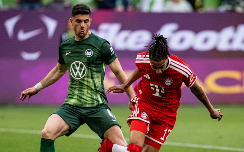 Bayern Múnich superó por la mínima al Wolfsburgo