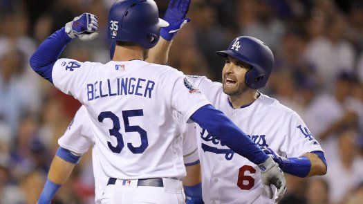 Bellinger, Pederson y Puig guían a Dodgers a triunfo