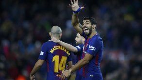 Barsa sigue imparable con goles de Suárez