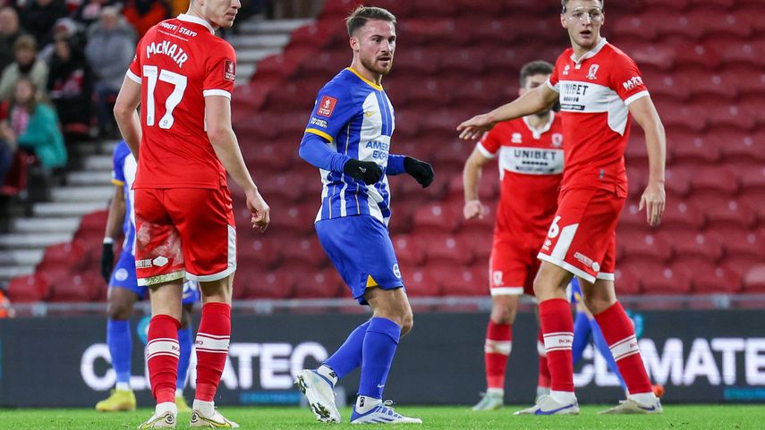 Alexis Mac Allister brilló en su vuelta al Brighton