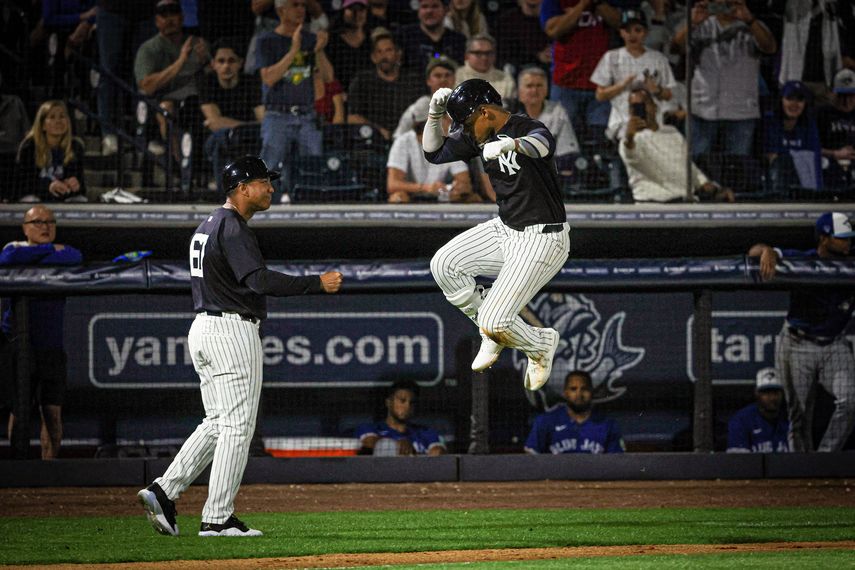 MLB: Juan Soto brilla con los Yankees en el Spring Training