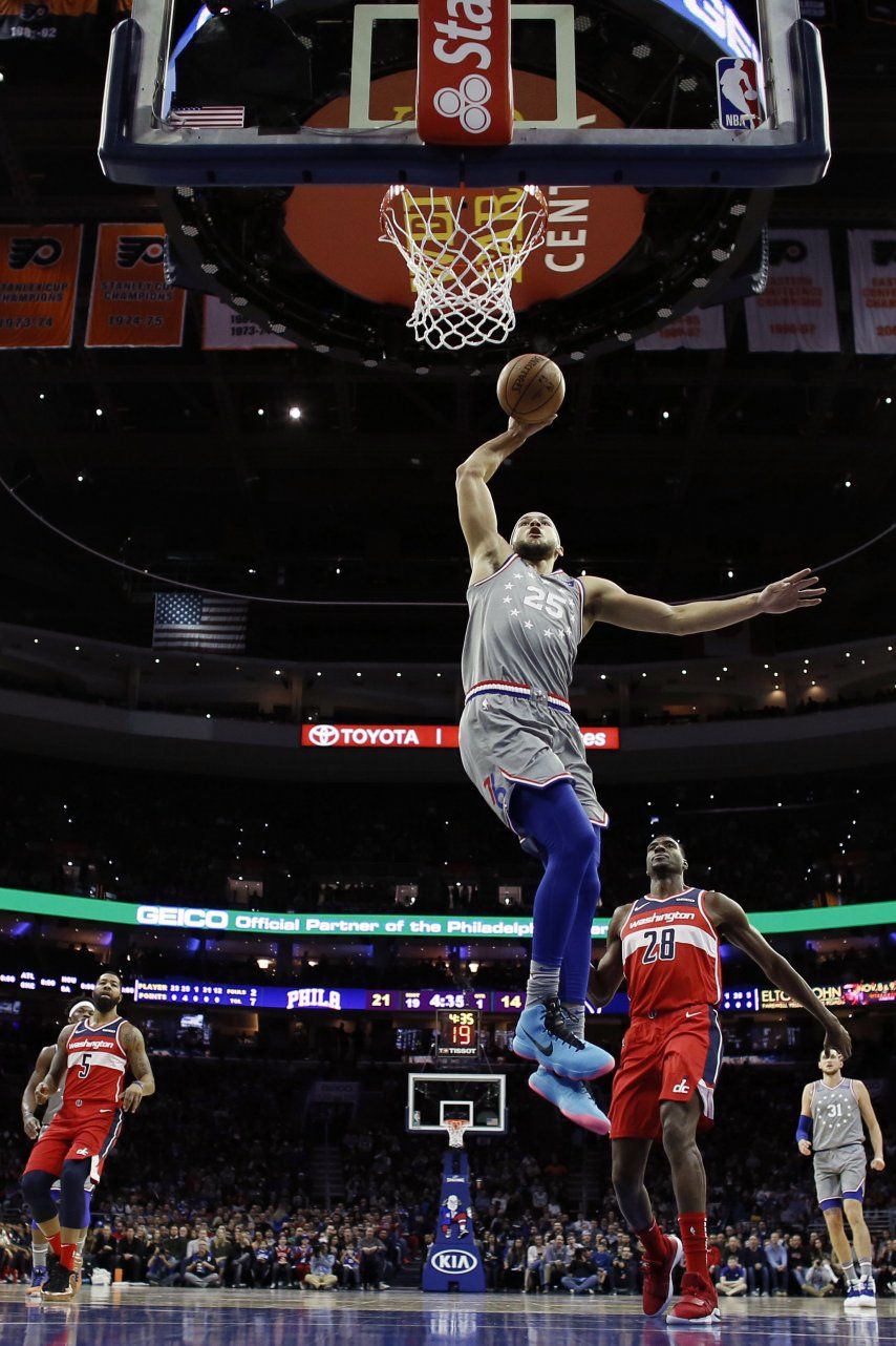 De mano de Embiid y Simmons, 76ers vencen a Wizards
