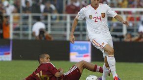 España golea 3-0 a Venezuela en amistoso