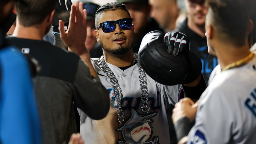 MLB: Luis Arráez batea primer ciclo de los Miami Marlins