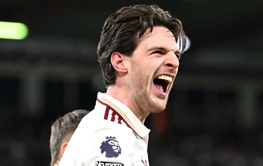Premier League: Declan Rice rescata al Arsenal