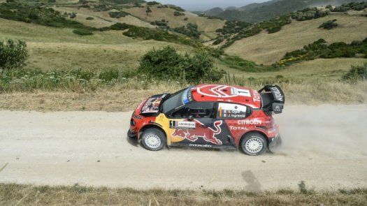 Ogier se retira para el día tras una avería en el Rally de Cerdeña