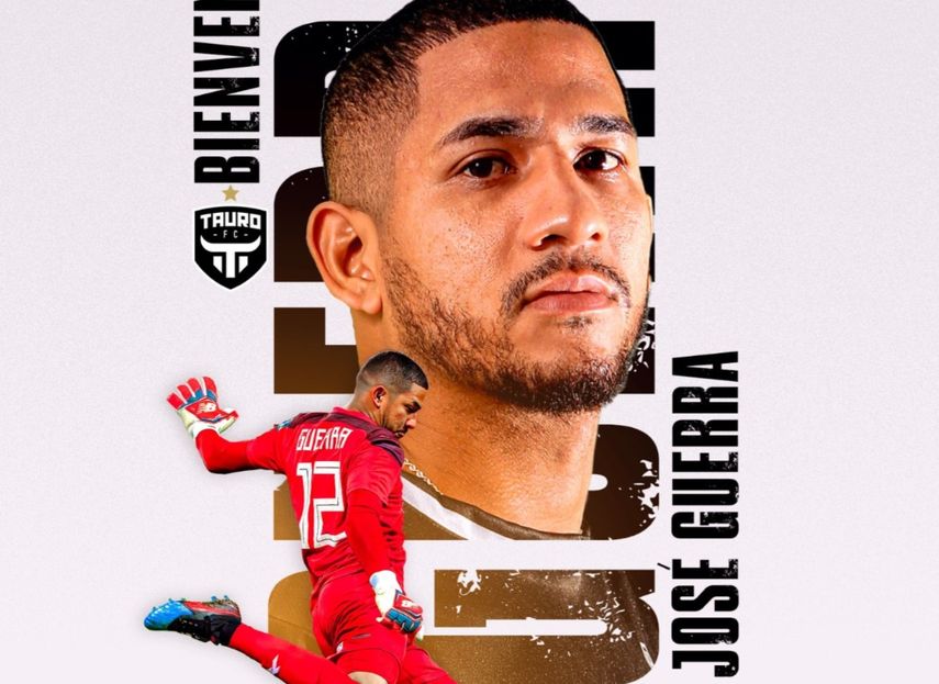 José Guerra nuevo fichaje del Tauro FC para el Clausura 2025