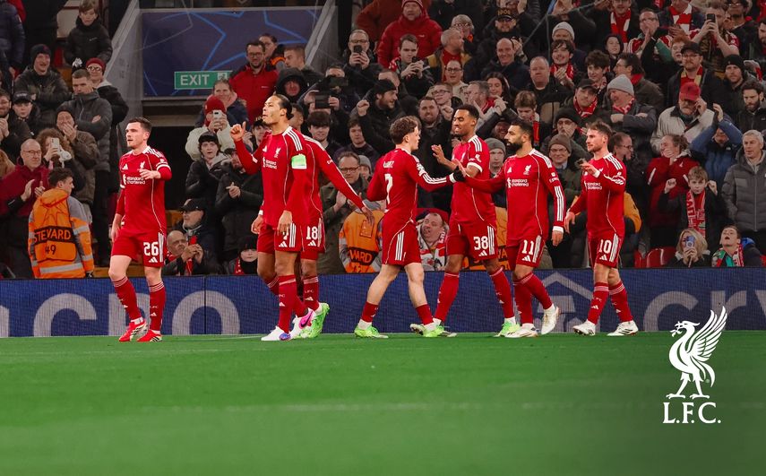 Champions League: Liverpool goleo en Anfield al Qarabag