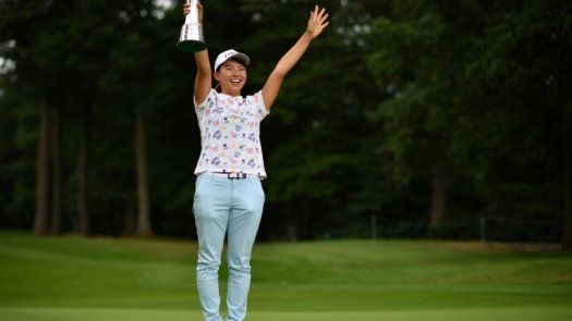 La golfista japonesa Hinako Shibuno gana el British Open