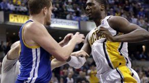 Pacers superan a los Warriors luego de trifulca