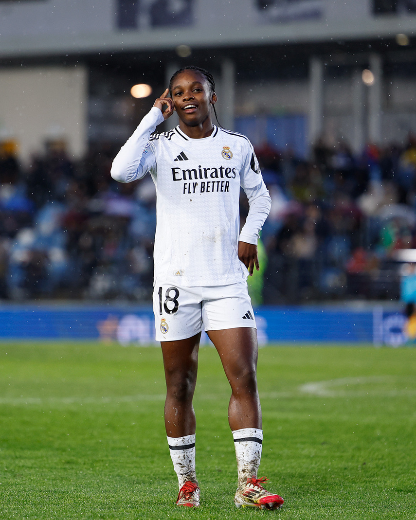 Linda Caicedo encaminó al Real Madrid hacia las semifinales de Champions