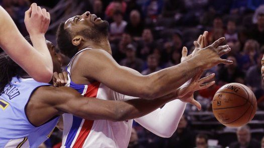 Nuggets se imponen 103-92 a unos mermados Pistons