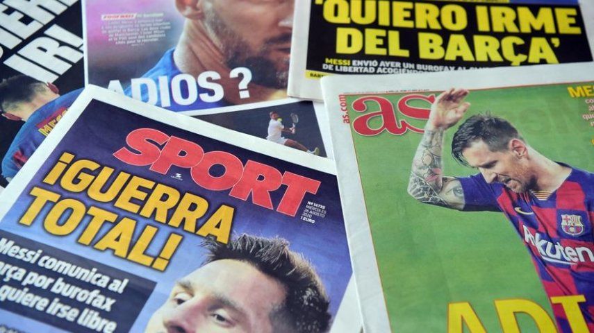 ¿Y ahora qué?, dicen los barcelonistas conmocionados por Messi
