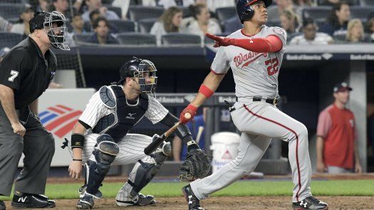 Juan Soto batea 2 cuadrangulares en triunfo de Nacionales