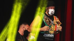 Así fue la llegada de Tyson Fury y Deontay Wilder al T-Mobile Arena