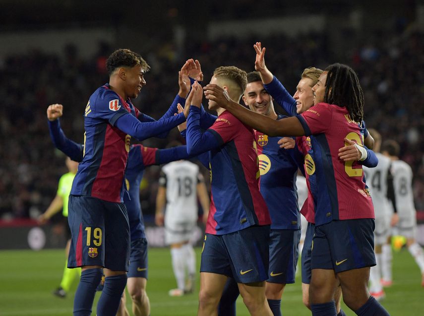 FC Barcelona humilla al CF Valencia en la jornada 21 de LaLiga