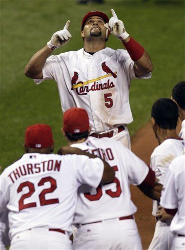 Pujols lleva a Cardenales a la victoria