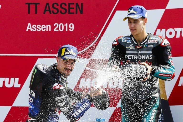 El español Maverick Viñales gana el Gran Premio de Holanda de MotoGP
