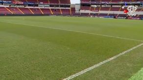 Así luce la grama del Rommel Fernández para el partido Panamá - El Salvador