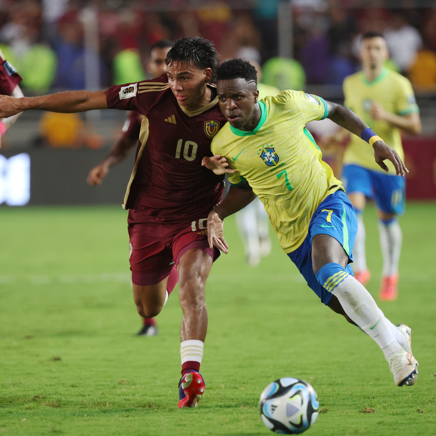 Eliminatorias CONMEBOL: Vini Jr falló un penal en el empate de Brasil con Venezuela