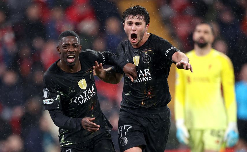 Champions League: PSG se paseó en Anfield para avanzar a semifinales