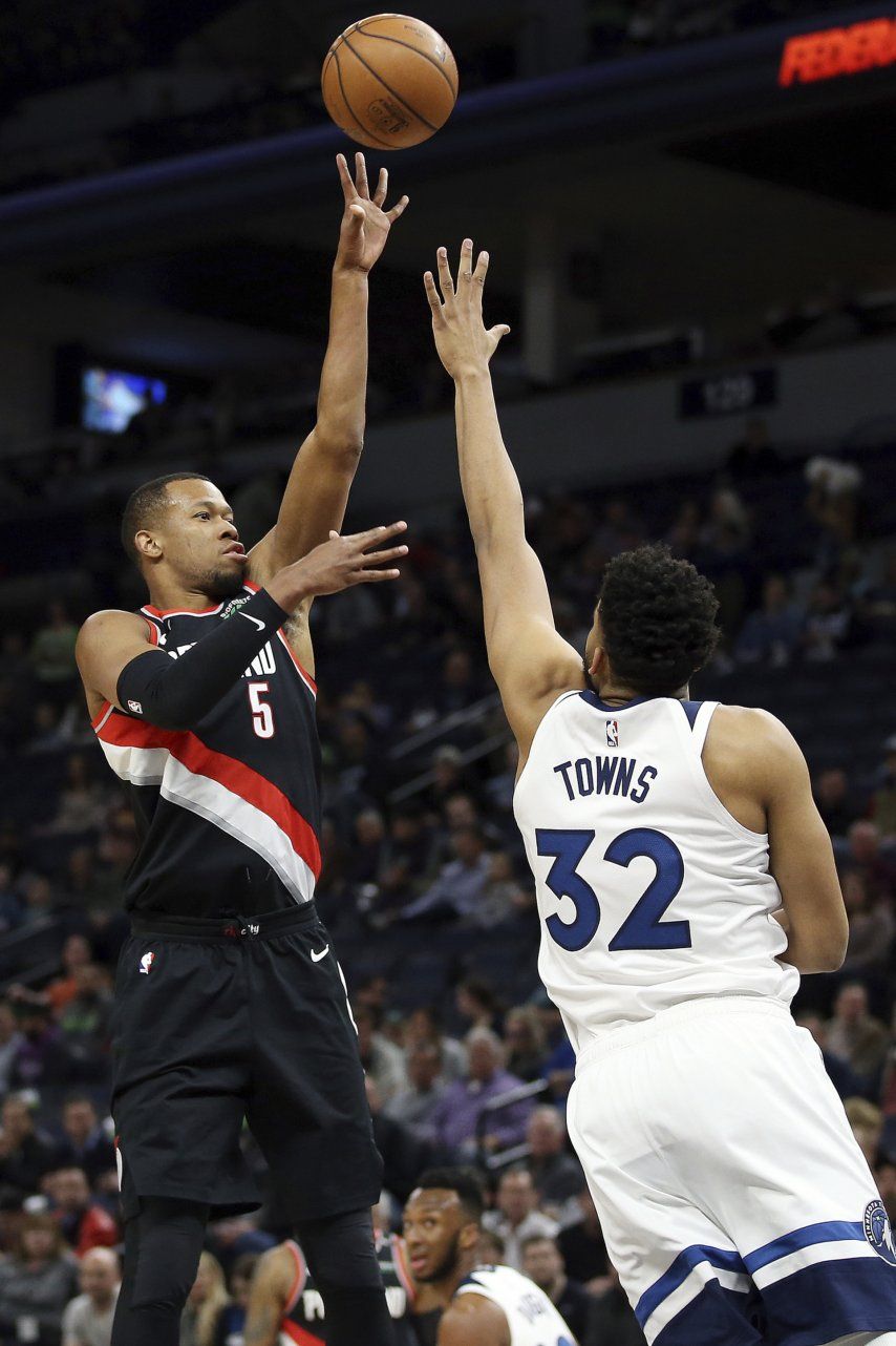 Con triple-doble de Turner, Blazers derrota a Timberwolves