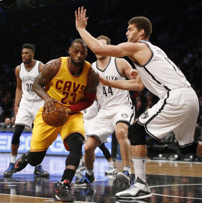 Nets sorprenden a LeBron y los Cavs en triunfo de 104-95
