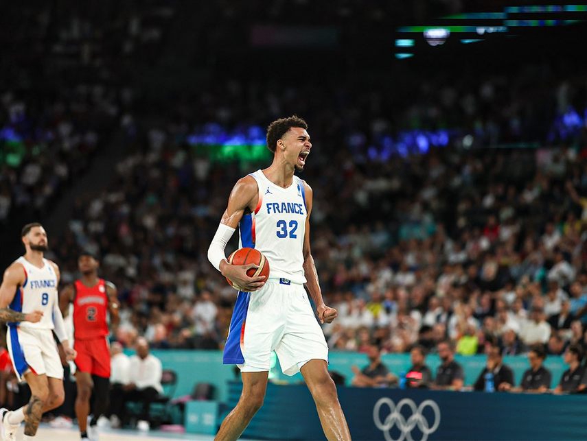 París 2024: La Francia de Wembanyama eliminó a Canadá en cuarto de final