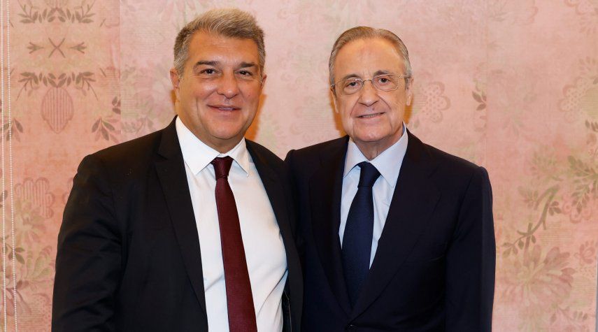 Joan Laporta pidió explicaciones al árbitro de El Clásico