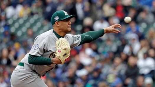 Manaea lanza joya en triunfo de Atléticos en Seattle