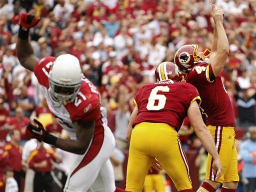 NFL: Redskins 22, Cardinals 21; Washington remonta