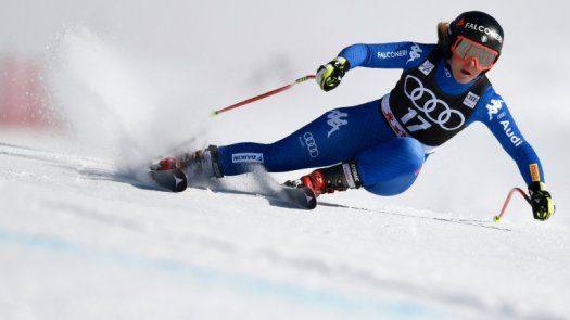 Sofia Goggia, campeona olímpica de Descenso, baja hasta enero por lesión