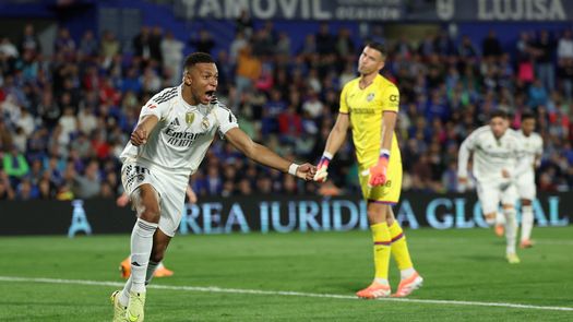 El Real Madrid sufrió para vencer al Getafe en el Coliseum