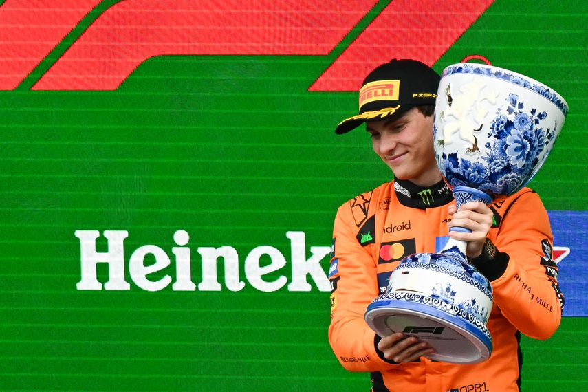 Fórmula 1: Oscar Piastri gana el Gran Premio de Países Bajos