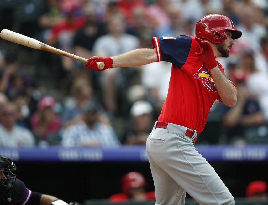 Carpenter batea 4 dobles; Cardenales arrollan a Rockies