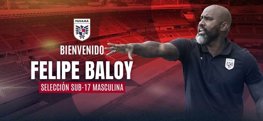 Felipe Baloy es anunciado como DT de Panamá Sub 17