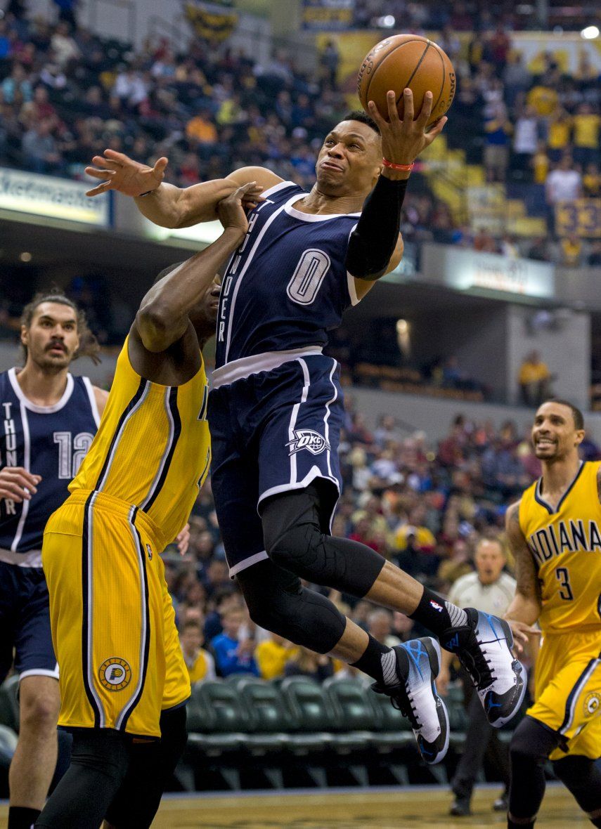 Westbrook y Durant se combinan para que OKC anule a George