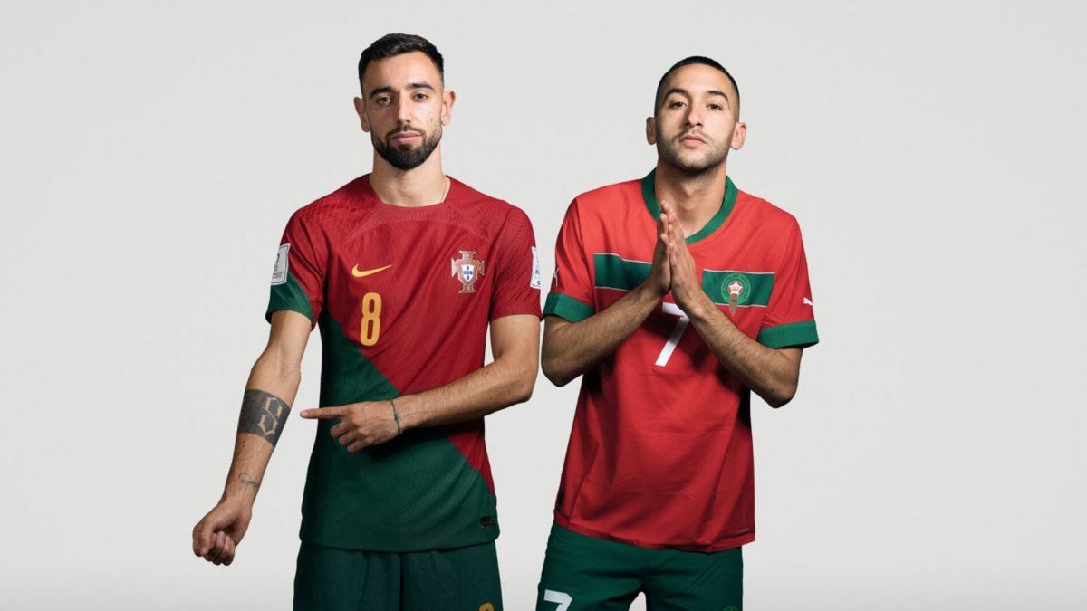Qatar 2022: Alineaciones de Marruecos y Portugal en 4tos del Mundial