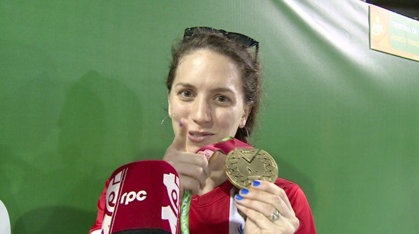Eileen Grench gana 1er oro para Panamá en Veracruz 2014