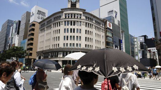 Ola de calor preocupa a residentes de Tokio sobre Olímpicos