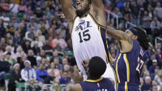 Jazz supera a Pacers en prórroga
