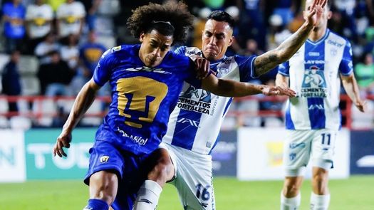 Pachuca derrotó a Pumas de Adalberto Carrasquilla en la Semifinal de Ida del Clausura de la Liga MX Pachuca derrotó a Pumas de Adalberto Carrasquilla en la Semifinal de Ida del Clausura de la Liga MX