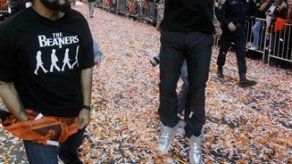 Miles festejan a los Gigantes en San Francisco