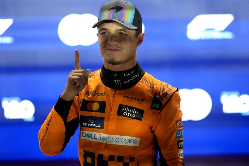 Fórmula 1: Lando Norris de McLaren gana la Pole Position de la carrera sprint